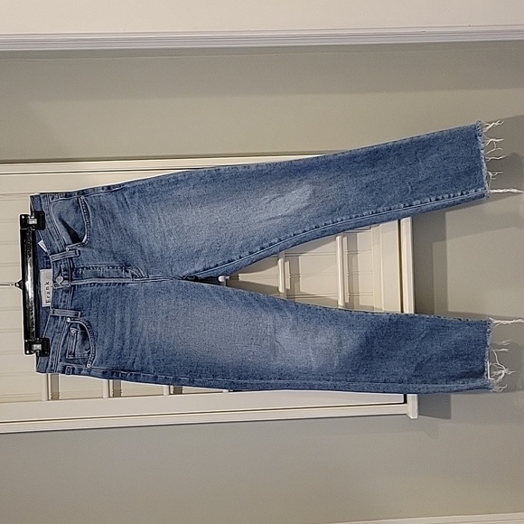 Frank & Eileen Button-fly, Hi-rise Jeans, Size 28, Style-Cork, Blue - Picture 4 of 10